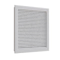 Grille de reprise à ailettes de 600x600