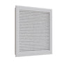 Grille de reprise à ailettes de 600x600