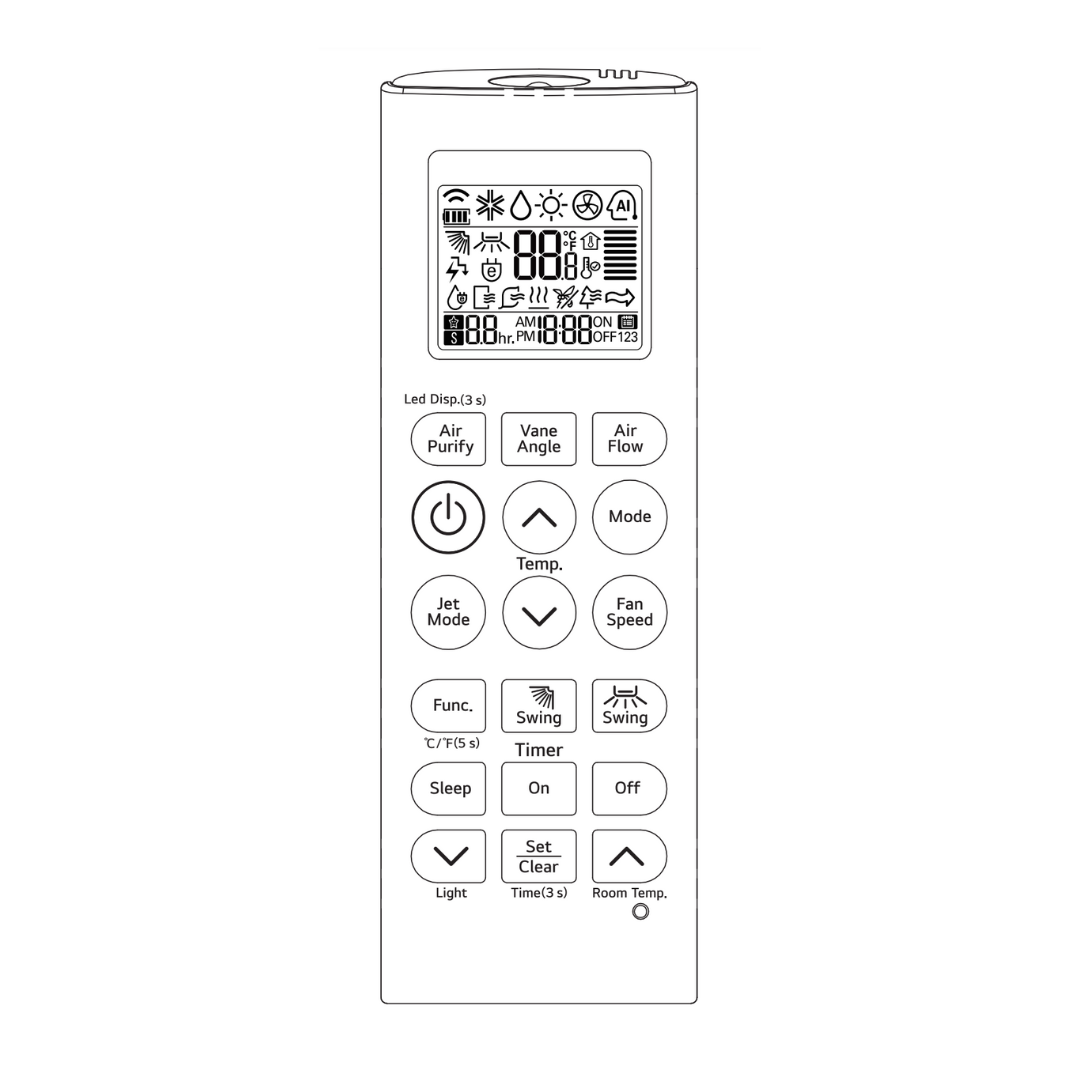 Télécommande sans fil LG - PWLSSB21H