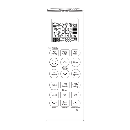 Télécommande sans fil LG - PWLSSB21H