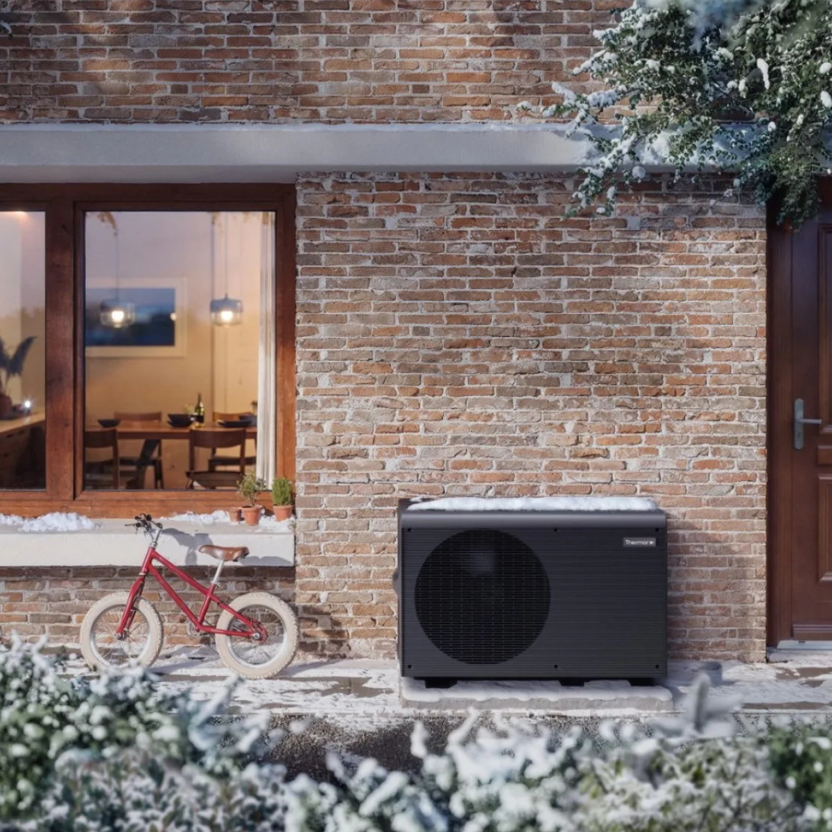 Pompe à chaleur air-eau Thermor Auréa 2 - 4 Monobloc R290 Monophasé