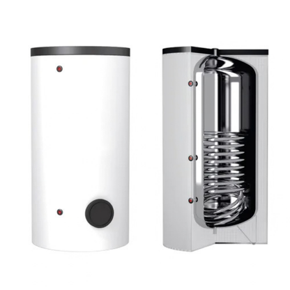 Ballon préparateur d'eau chaude sanitaire inox 1 échangeur Thermador PECSI0200HE 200 L