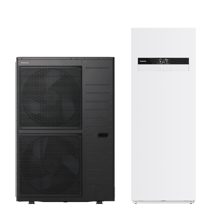 Pompe à chaleur air-eau Panasonic Aquarea T-CAP R290 All in One 185 L - 12 kW Monophasé appoint 3 kW série M