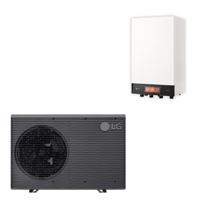 Pompe à chaleur air-eau LG Therma V 9 kW - Hydrosplit R290 - Chauffage seul - Monophasé