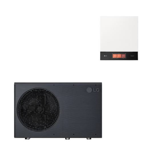 Pompe à chaleur air-eau LG Therma V 12 kW - Monobloc R290 - Triphasé