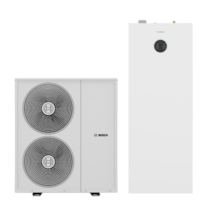 Pompe à chaleur air-eau Bosch Compress 3800i AW 10 kW Triphasé avec module intérieur et ECS 180 L