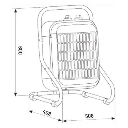 Aérotherme portable 7500/15000 Watts