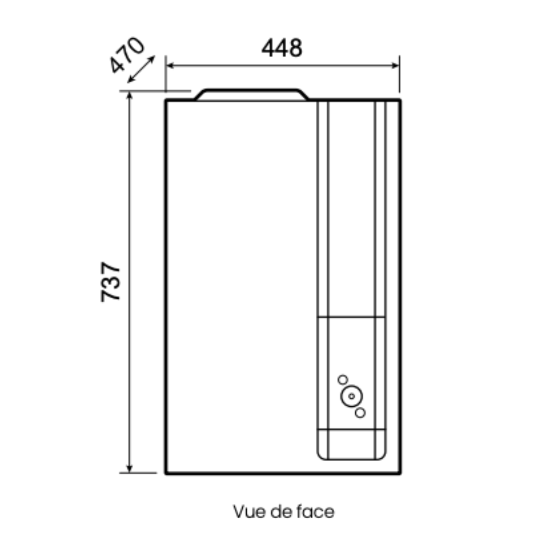 ALFEA M 8 kW – Chauffage seul – Monophasé - 527288