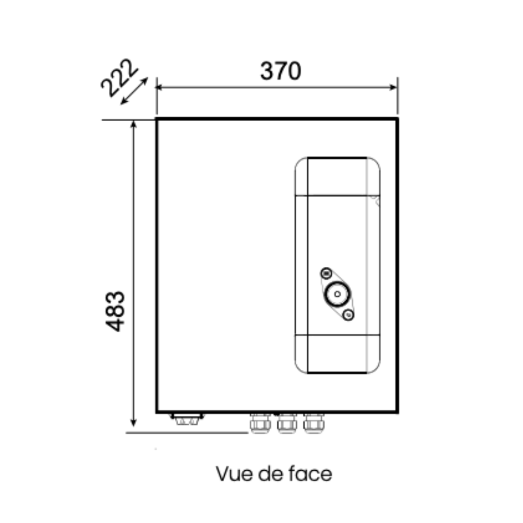 ALFEA M Compact 8 kW – Chauffage seul – Monophasé - 527296