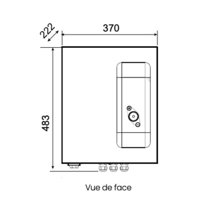ALFEA M Compact 8 kW – Chauffage seul – Monophasé - 527296