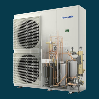 Aquarea T - CAP 12kW - Triphasé Génération J Monobloc - Monobloc #WH - MXC12J9E8