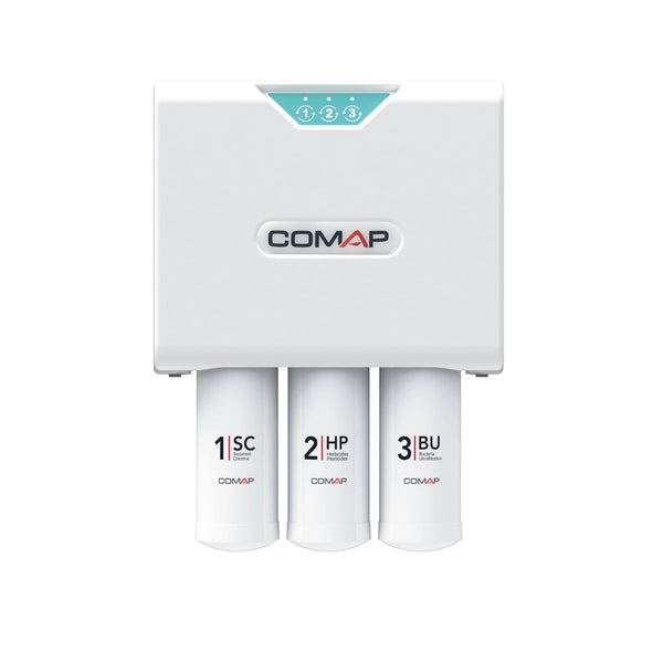 Aquatis : système de filtration d'eau de boisson compact et économique - Filtre sous évier #Q112017001
