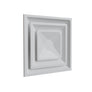 Diffuseur faux-plafond blanc mat Ø 160