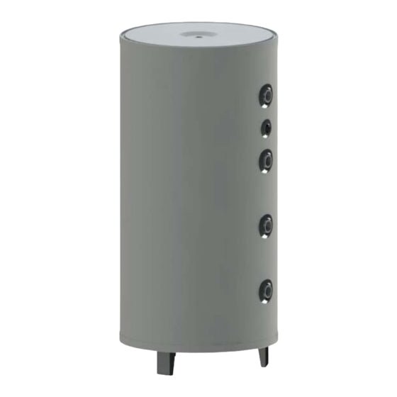 Ballon tampon Onix 200 L CF8 sr – 8 piquages 1"1/4 au sol - 422217