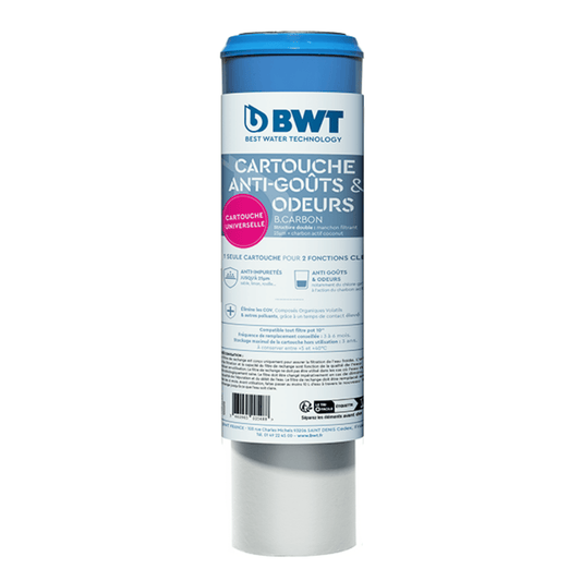 BWT Cartouche B.CARBON – Filtration anti‑goûts, odeurs et impuretés -  125550151