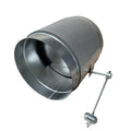 By-pass Circulaire Masselotte Acier Galvanisé Ø 250 mm, Accessoire Essentiel CVC