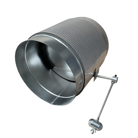 By-pass Circulaire Masselotte Acier Galvanisé Ø 250 mm, Accessoire Essentiel CVC