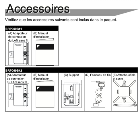 accessoires