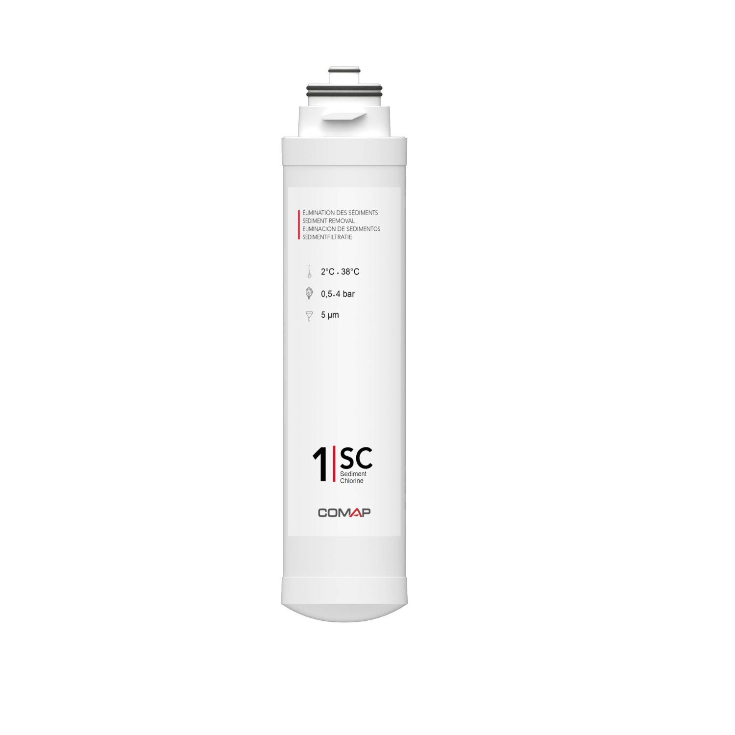 Cartouches d'élimination des sédiments et du chlore - Recharge #Q112020001