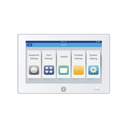 Centrale de commande filaire RWV06 avec écran tactile pour unités DRV