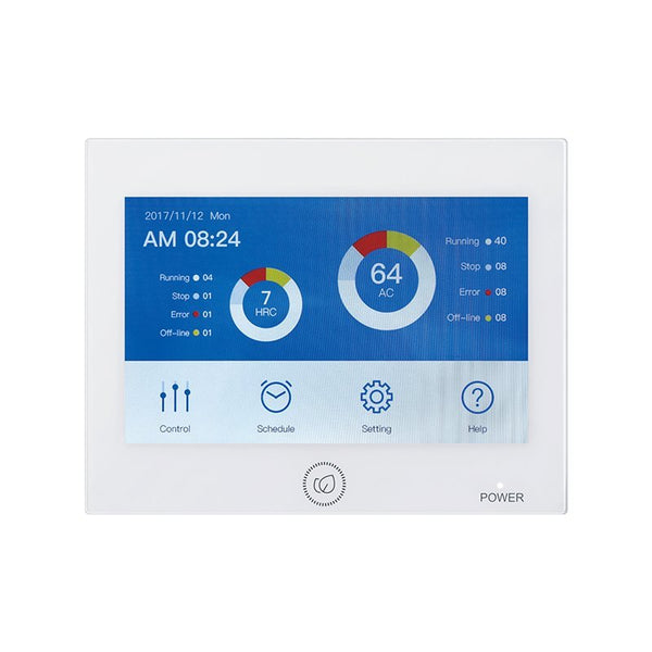 Centrale de commande filaire RWV09 avec option Wifi pour unités DRV