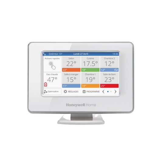 Visuel de la Centrale de régulation multizone Evohome connectée