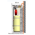 Châssis-écarteur B180 Perge pour unité intérieure murale OptiPac - 900 706