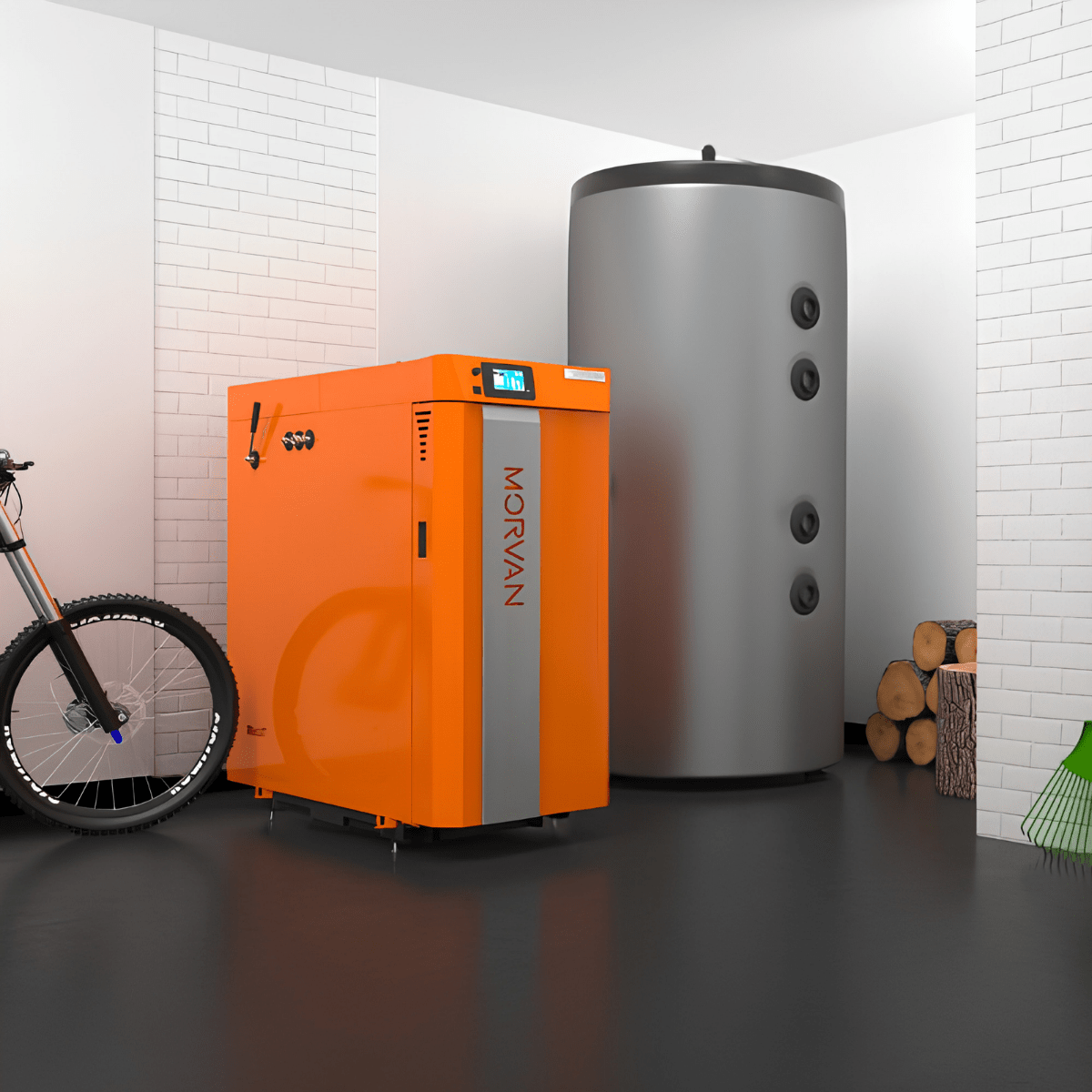 Chaudière à bois Morvan SX EASY 25 kW - 522025