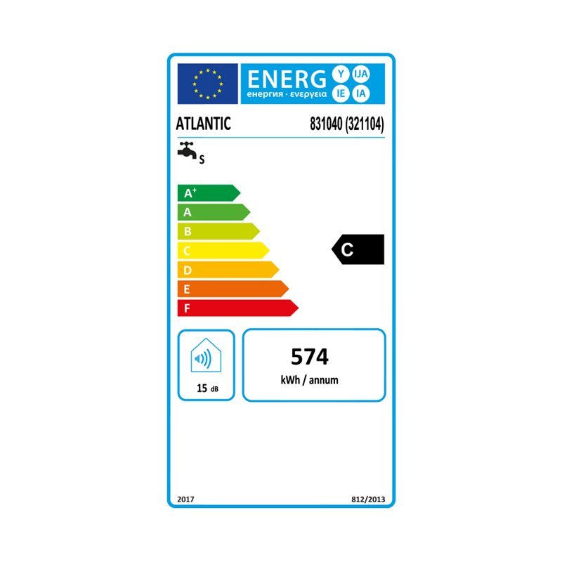Chauffe eau Petite capacité 30 Litres étroit sur évier