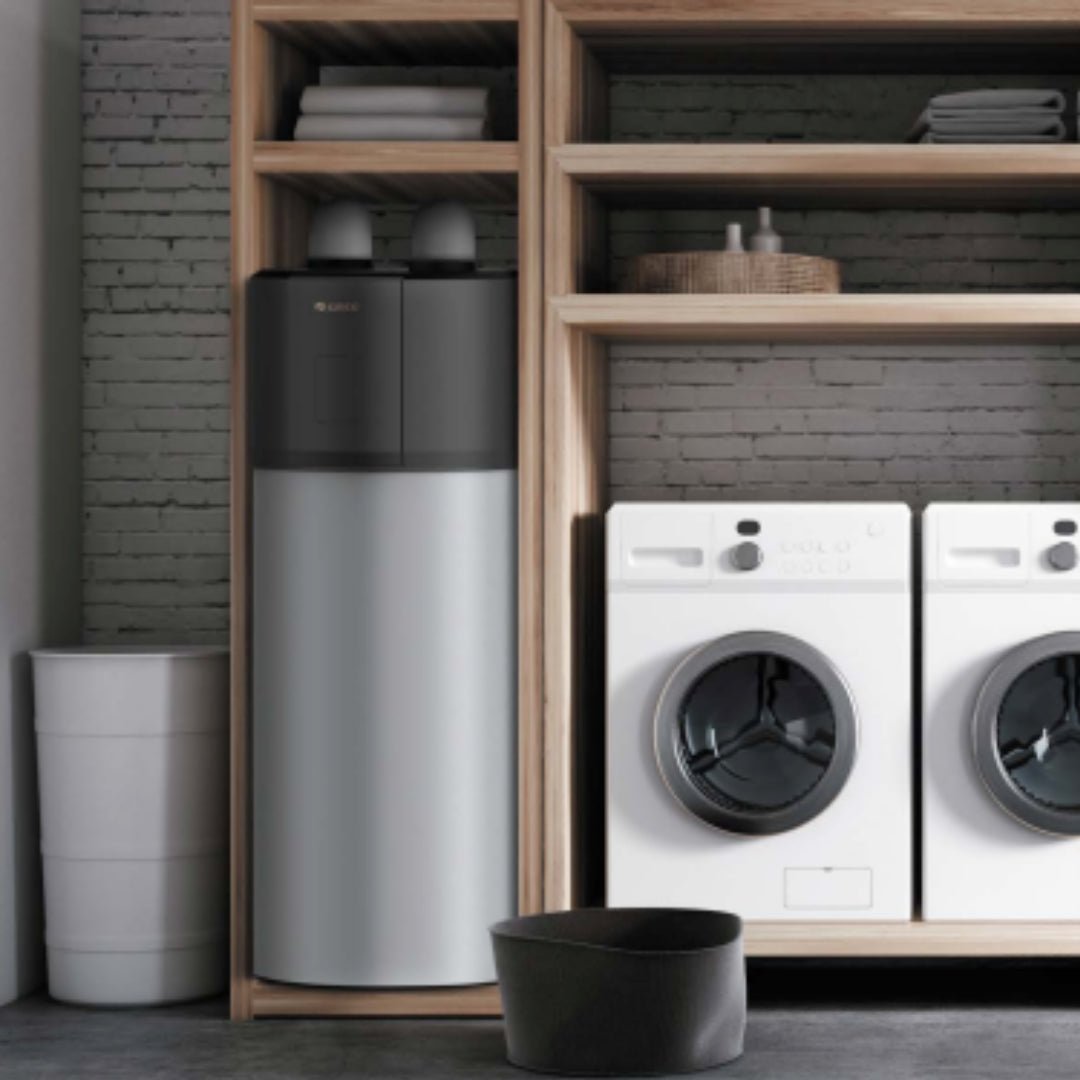 Chauffe - eau thermodynamique HOMBASK MB 200 - Gainable + Air ambiant #3IGR7453