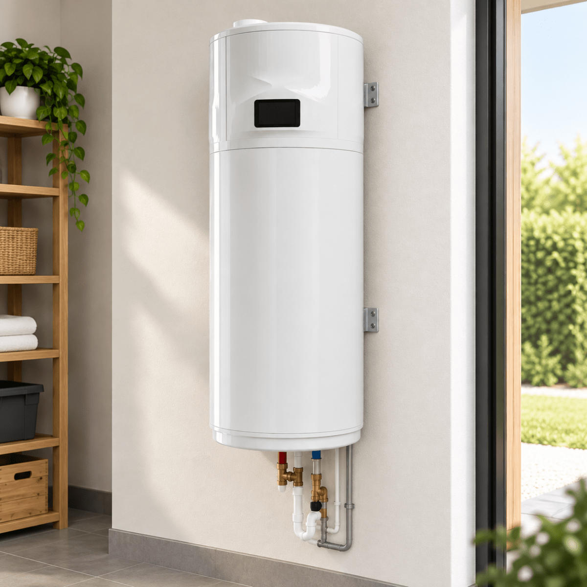 Chauffe-eau thermodynamique mural Panasonic Aquarea R290 150 L - P-DHW150AE5