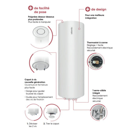 Chaufféo Plus 200L - Chauffe - eau électrique stéatite - Chauffe - eau électrique #53017