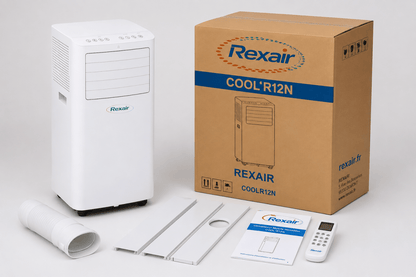 Climatiseur mobile monobloc réversible Rexair COOL'R12N - CR12D