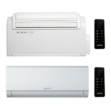 Climatiseur sans groupe extérieur - Unico Twin 2 pièces - 02138 + 01996
