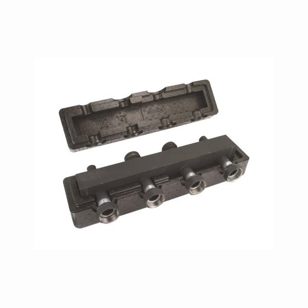 Collecteur isolé 4 départs MODULFIT D32 - Collecteur #COL4GH32