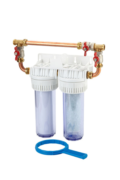 Combinés de filtration et protection par polyphosphates