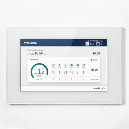 Commande centralisée BMS-CT2560U-E Touch Screen 256 pour gestion jusque 256 unités max