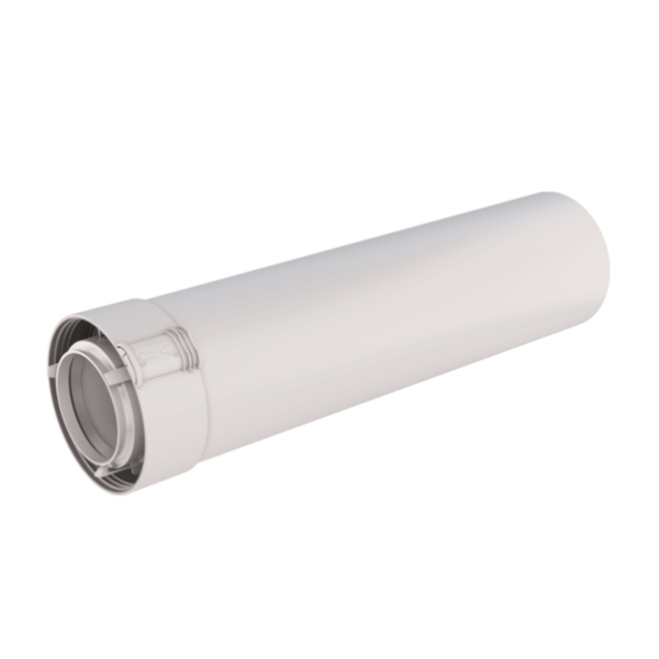 Conduit Rolux Condensation D80/125mm PPTL/PVC long.1000mm système Sekurit - #229532