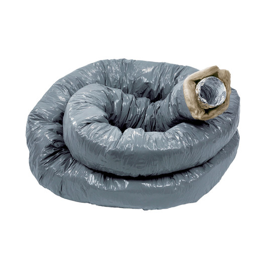 Conduit souple aluminium calorifuge Ø125 mm – Longueur 6 m - 423026
