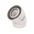 Coude 45° Rolux Condensation D60/100mm PPTL/PP Sekurit - Coude #229200