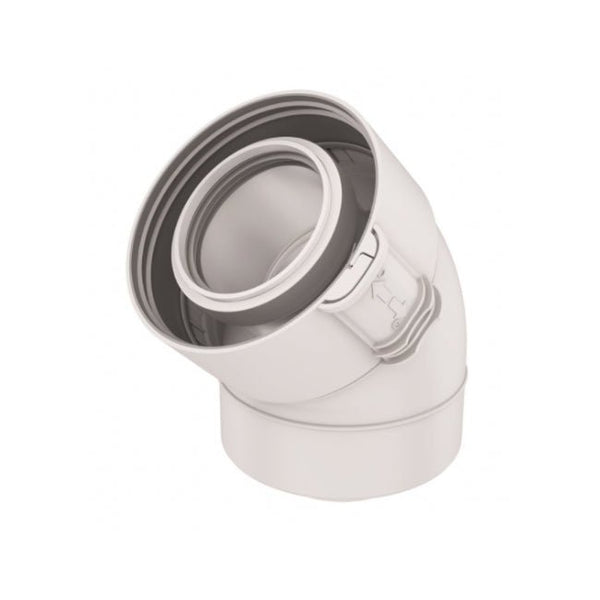 Coude 45° Rolux Condensation D60/100mm PPTL/PP Sekurit - Coude #229200
