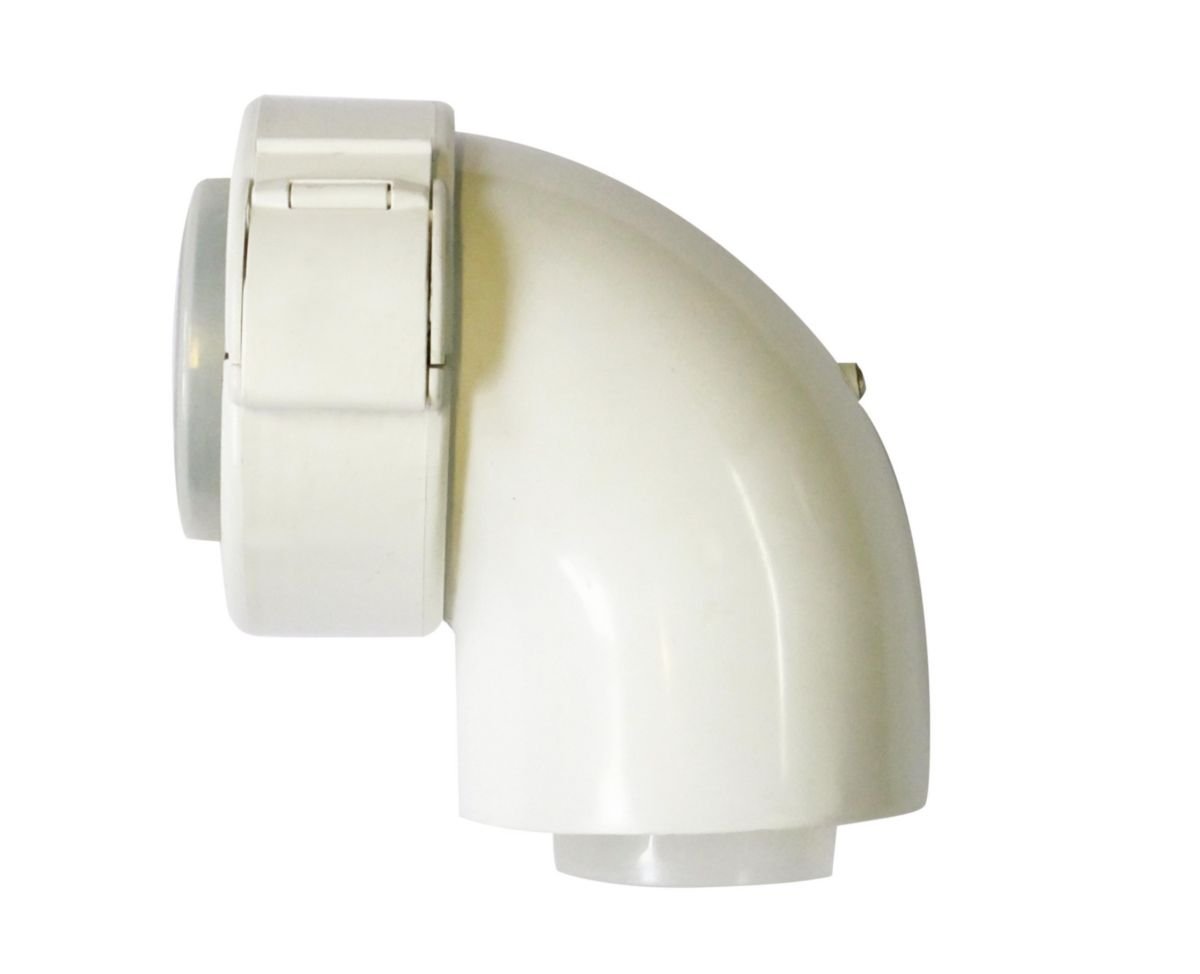 Coude 90° pour chaudière condensation Frisquet - Accueil #F3AA40831