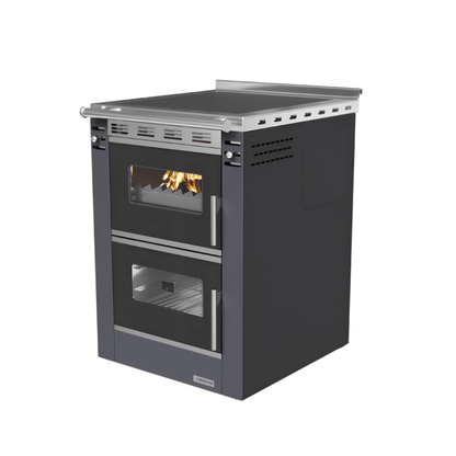 Cuisinière à bois Morvan Cook'R 60 7,5 kW Anthracite - 526346