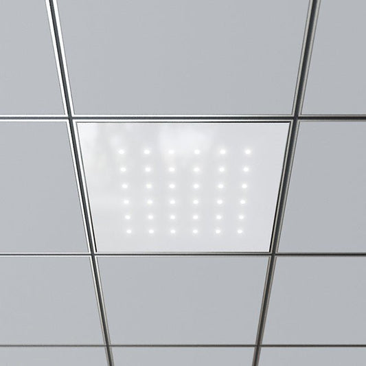 Dalle lumineuse à LED CASSIOPEE Blanche