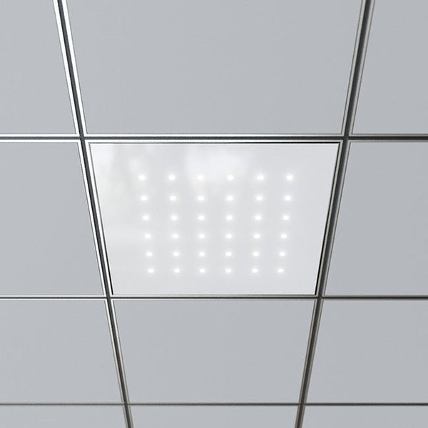 Dalle lumineuse à LED CASSIOPEE Blanche