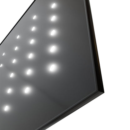 Dalle lumineuse à LED CASSIOPEE Noire