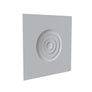 Diffuseur faux-plafond blanc mat Ø 160