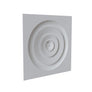 Diffuseur faux-plafond blanc mat Ø 250