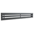 Diffuseur 2 fentes anthracite 1000x100