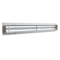 Diffuseur 2 fentes blanc de 1000x100 mm